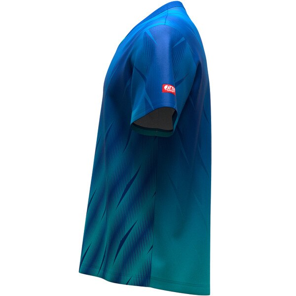 Butterfly Flazer Shirt - Blue - Left Side